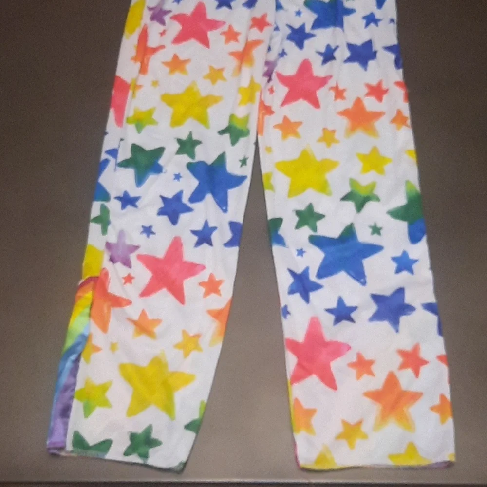 Stars and rainbows kids costume size large